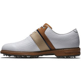FootJoy Golf Shoes - Premiere Series Packard LX - White - Brown 2025