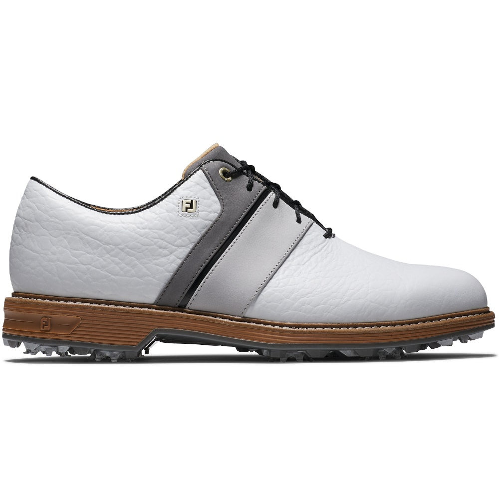 FootJoy Golf Shoes - Premiere Series Packard LX - White - Grey 2025