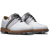 FootJoy Golf Shoes - Premiere Series Packard LX - White - Grey 2025