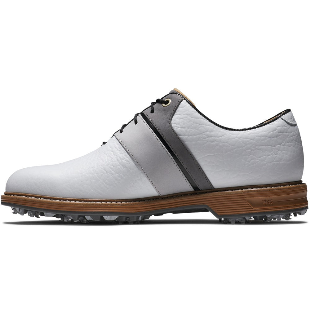 FootJoy Golf Shoes - Premiere Series Packard LX - White - Grey 2025