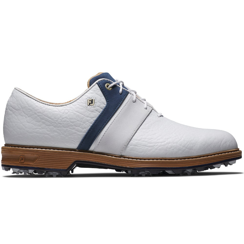 FootJoy Golf Shoes - Premiere Series Packard LX - White - Navy 2025
