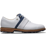 FootJoy Golf Shoes - Premiere Series Packard LX - White - Navy 2025