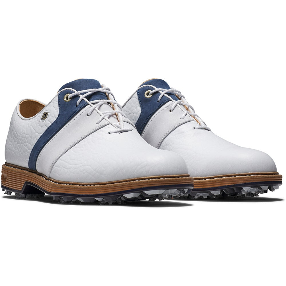FootJoy Golf Shoes - Premiere Series Packard LX - White - Navy 2025