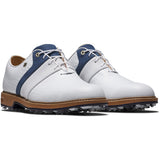 FootJoy Golf Shoes - Premiere Series Packard LX - White - Navy 2025