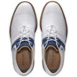 FootJoy Golf Shoes - Premiere Series Packard LX - White - Navy 2025