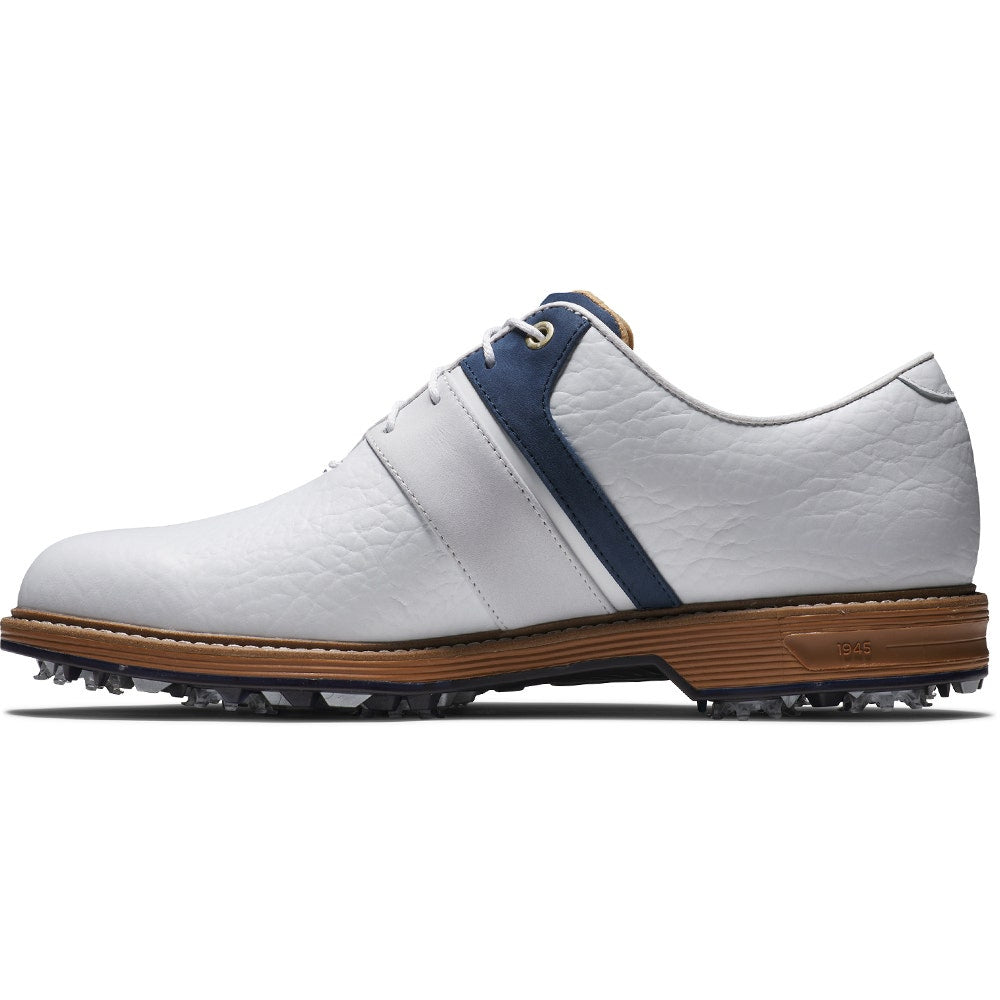 FootJoy Golf Shoes - Premiere Series Packard LX - White - Navy 2025