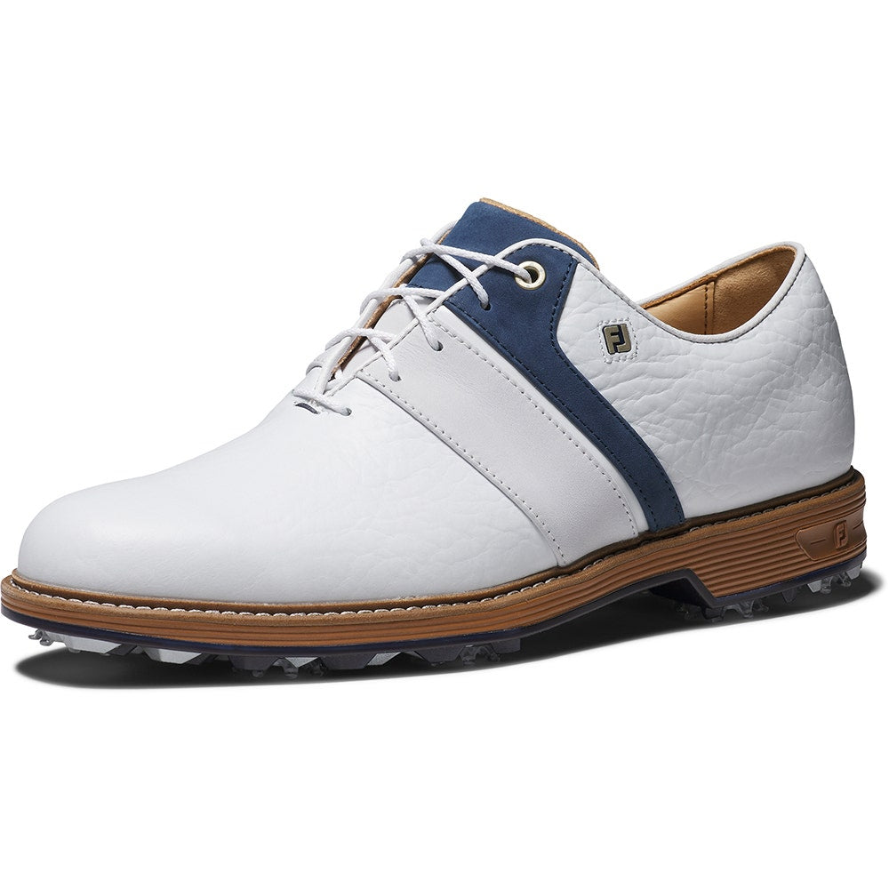 FootJoy Golf Shoes - Premiere Series Packard LX - White - Navy 2025