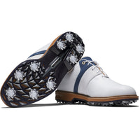 FootJoy Golf Shoes - Premiere Series Packard LX - White - Navy 2025