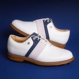 FootJoy Golf Shoes - Premiere Series Packard LX - White - Navy 2025