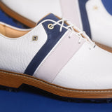 FootJoy Golf Shoes - Premiere Series Packard LX - White - Navy 2025