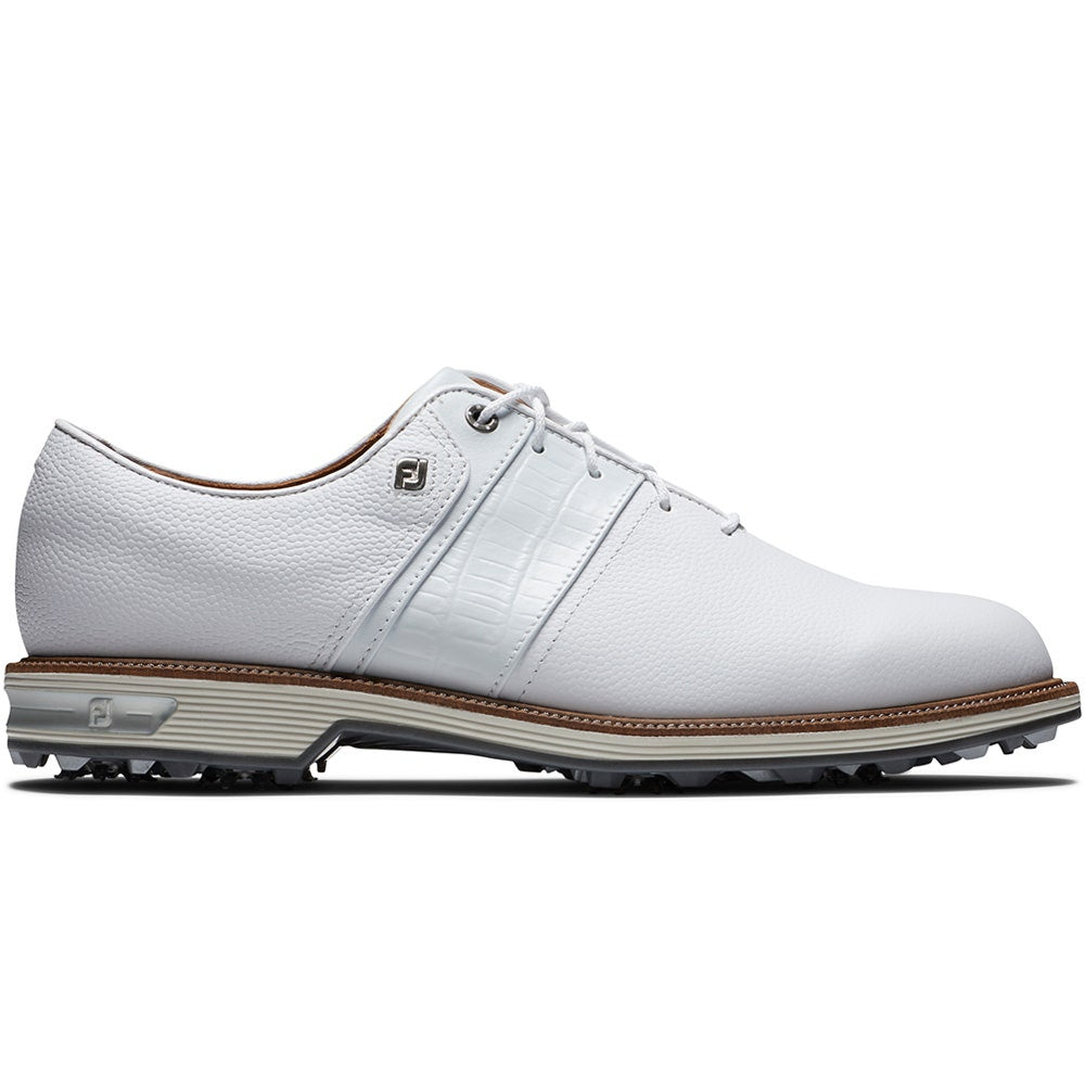 FootJoy Golf Shoes - Premiere Series Packard - White - Beige 2025