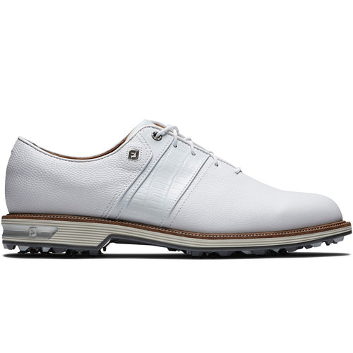 FootJoy Golf Shoes - Premiere Series Packard - White - Beige 2025