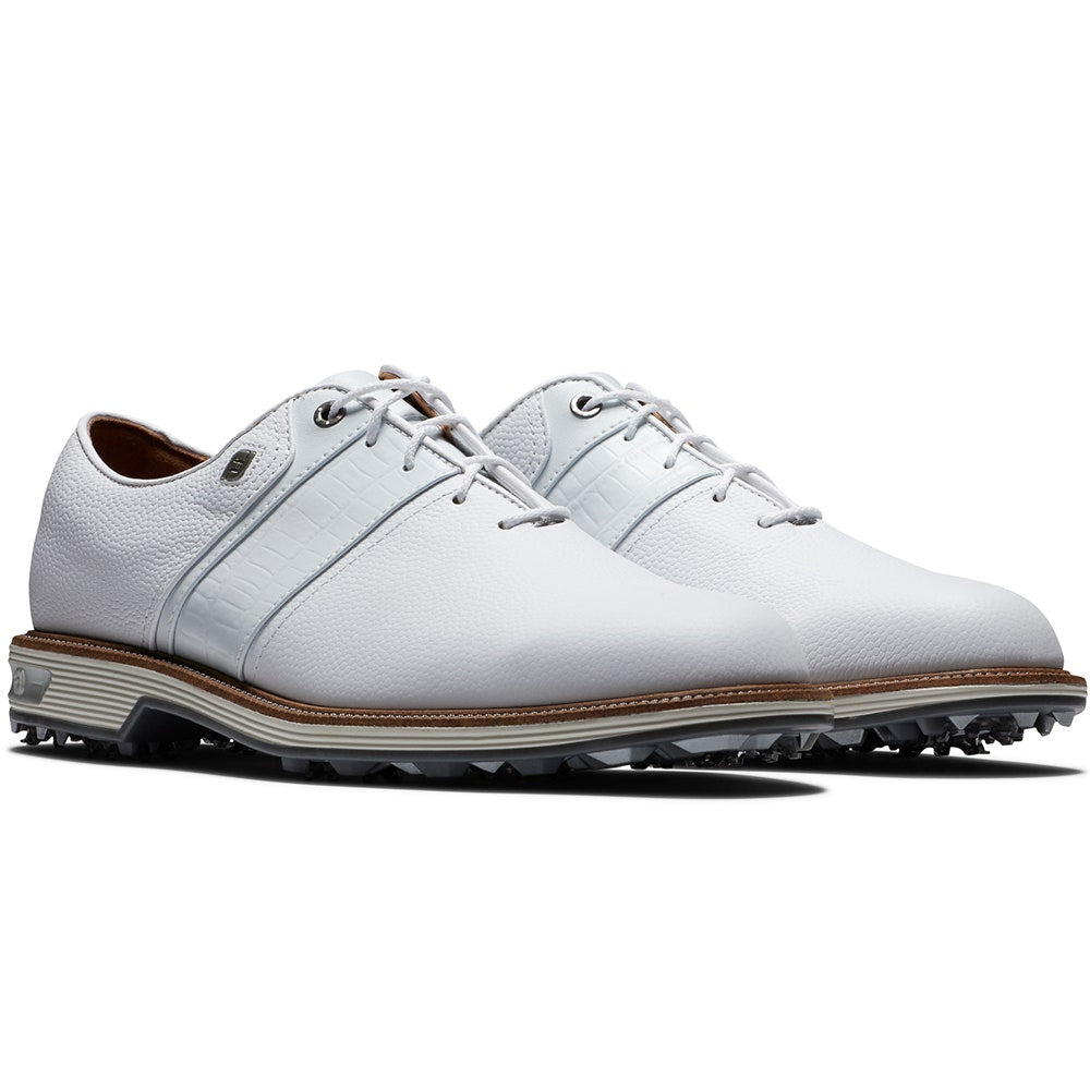 FootJoy Golf Shoes - Premiere Series Packard - White - Beige 2025
