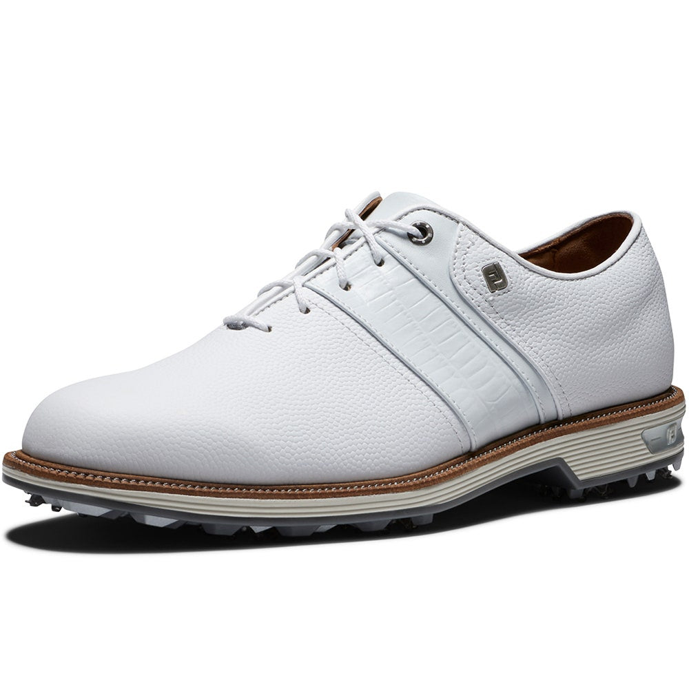 FootJoy Golf Shoes - Premiere Series Packard - White - Beige 2025