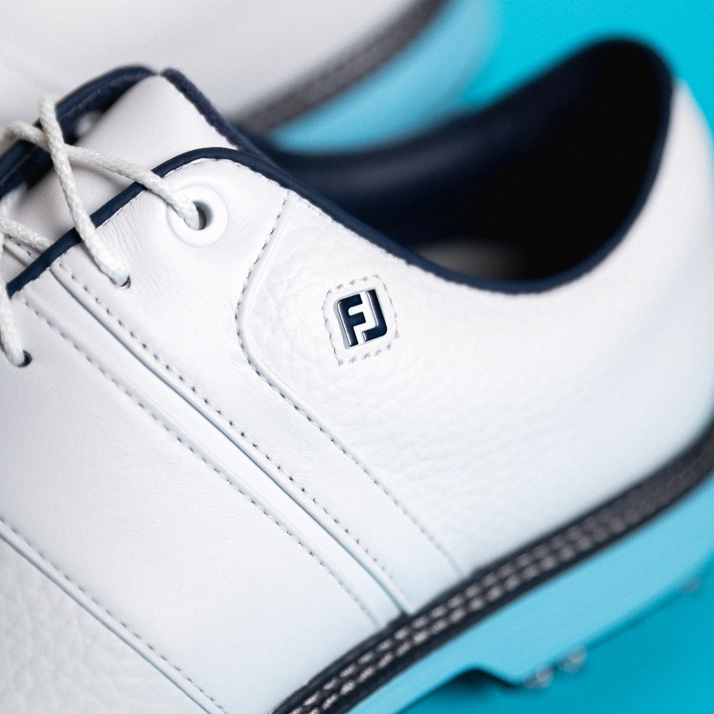 FootJoy Golf Shoes - Premiere Series Packard - White - Blue 2026