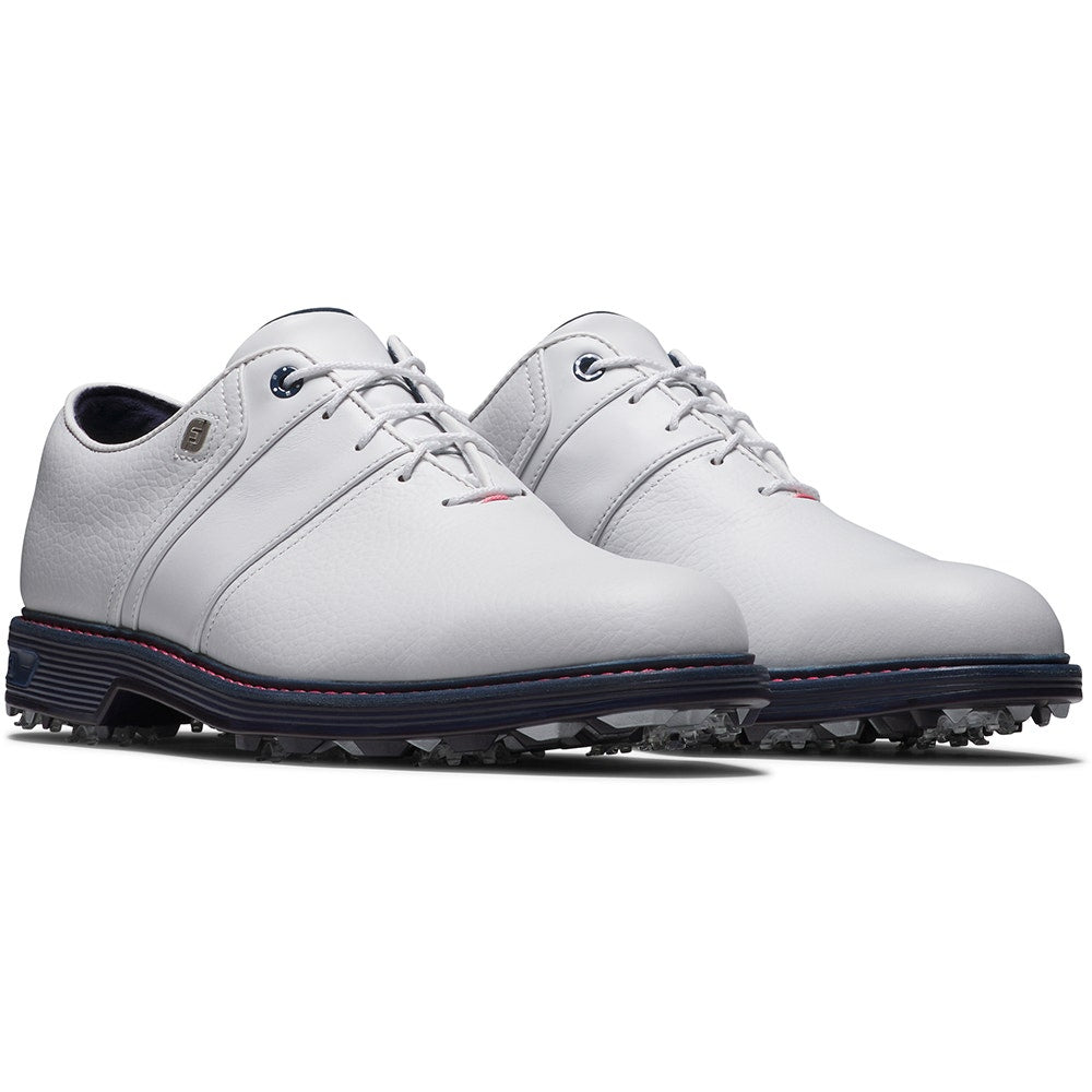 FootJoy Golf Shoes - Premiere Series Packard - White - Navy 2025