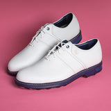 FootJoy Golf Shoes - Premiere Series Packard - White - Navy 2025