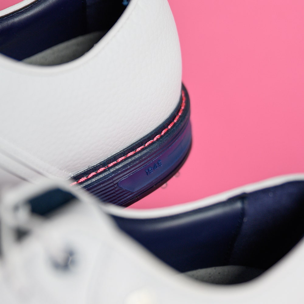 FootJoy Golf Shoes - Premiere Series Packard - White - Navy 2025