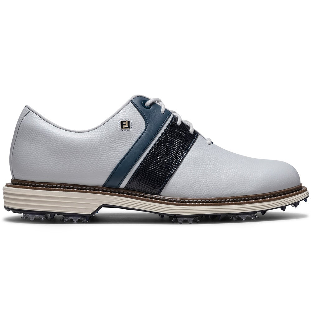 FootJoy Golf Shoes - Premiere Series Packard - White - Navy 2026