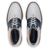 FootJoy Golf Shoes - Premiere Series Packard - White - Navy 2026