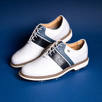 FootJoy Golf Shoes - Premiere Series Packard - White - Navy 2026
