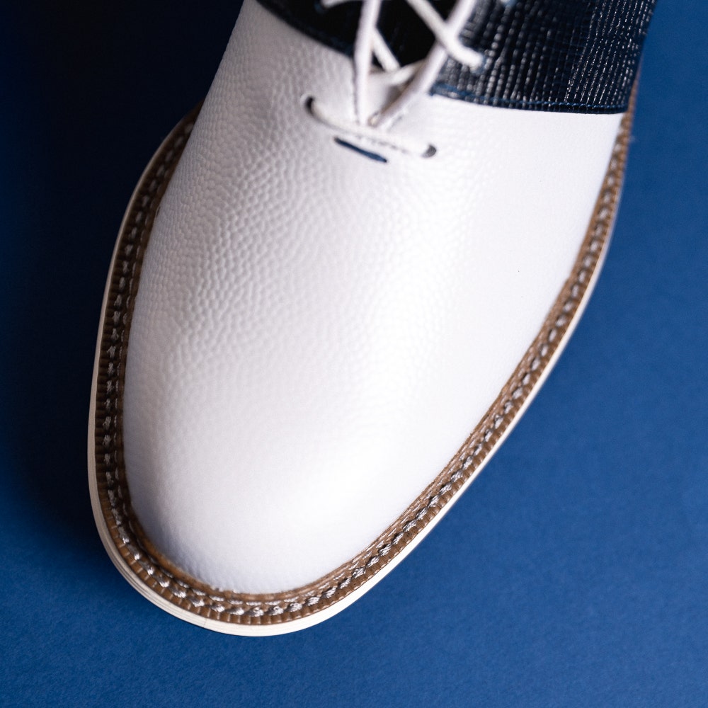 FootJoy Golf Shoes - Premiere Series Packard - White - Navy 2026