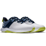 FootJoy Golf Shoes - ProLite - White - Navy - Lime 2025