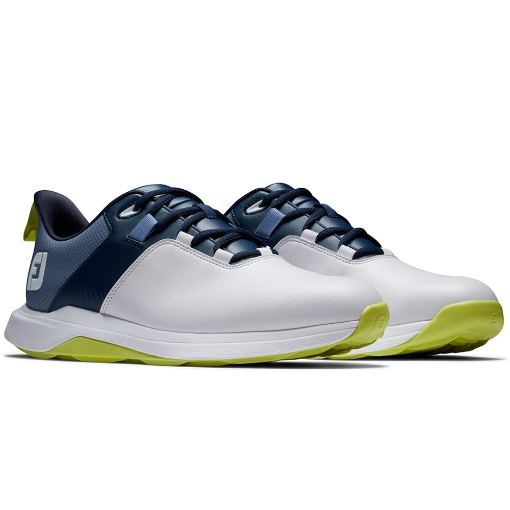 FootJoy Golf Shoes - ProLite - White - Navy - Lime 2025