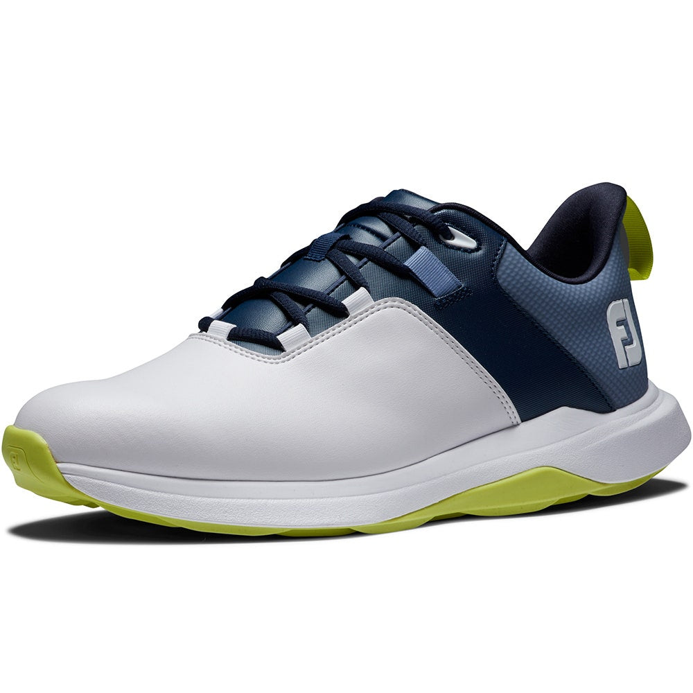 FootJoy Golf Shoes - ProLite - White - Navy - Lime 2025