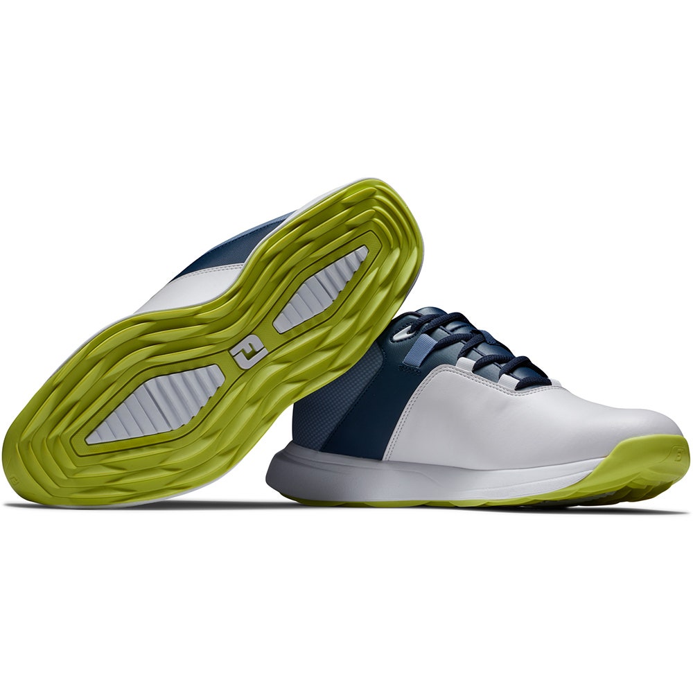 FootJoy Golf Shoes - ProLite - White - Navy - Lime 2025