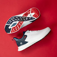 FootJoy Golf Shoes - Pro/SL - White - Blue 2026