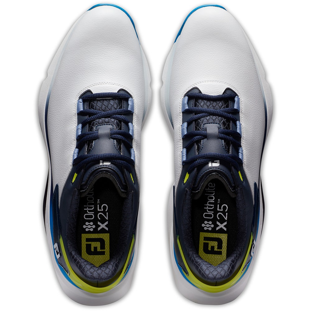 FootJoy Golf Shoes - Pro/SLX - White - Blue - Lime 2025