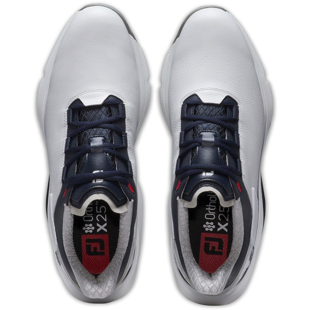 FootJoy Golf Shoes - Pro/SLX - White - Navy - Red 2025