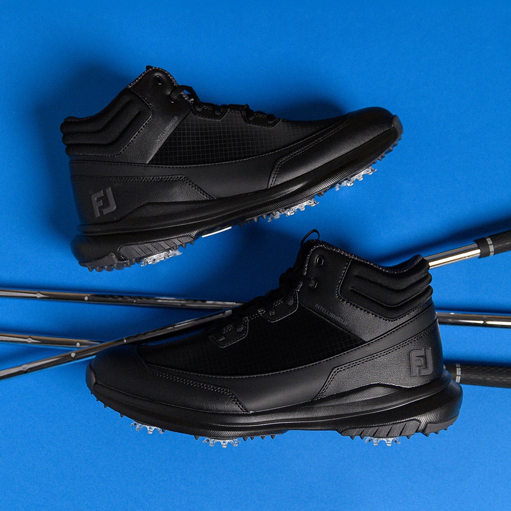 FootJoy Golf Shoes - Stormwalker Winter Boot - Black 2025