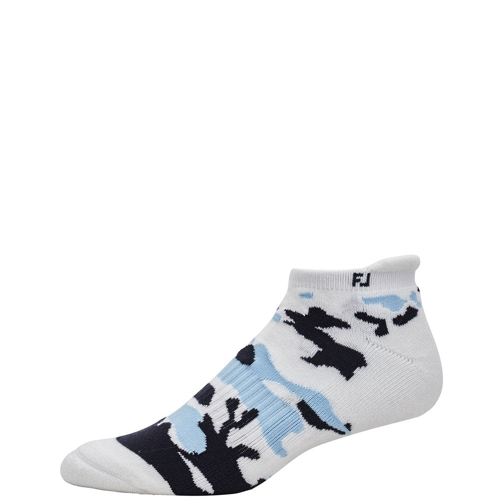 FootJoy Golf Socks - Pro Dry Roll Tab - White Camo 2026