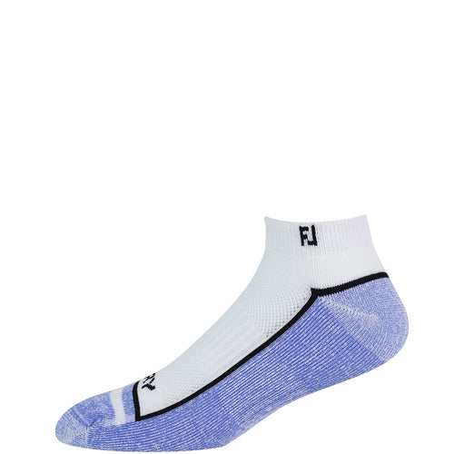 FootJoy Golf Socks - Pro Dry Sport - White - Cobalt 2026
