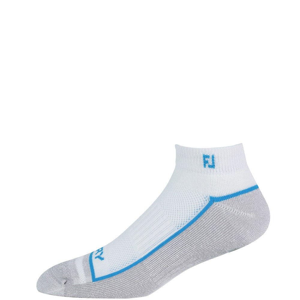 FootJoy Golf Socks - Pro Dry Sport - White - Grey - Ocean 2026