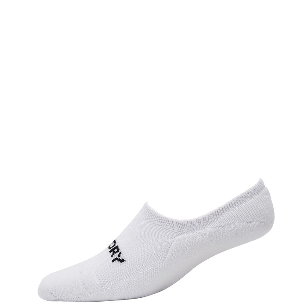 FootJoy Golf Socks - Pro Dry Ultra Low Cut - White 2026