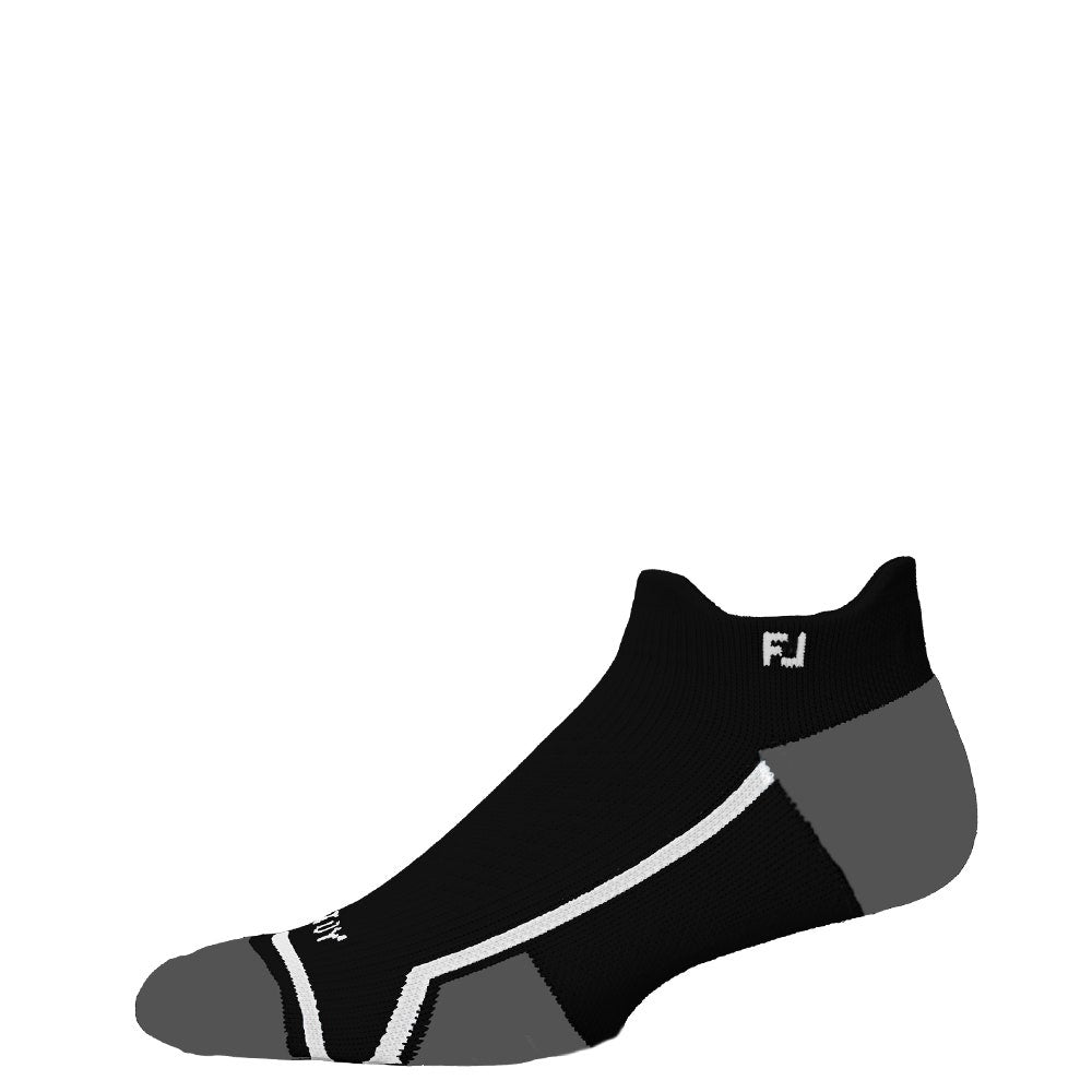 FootJoy Golf Socks - Tech Dry Roll Tab - Black 2025