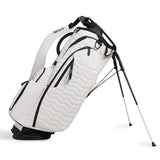 G/FORE Golf Bag - Quilted Transporter Tour Stand - Snow SS26