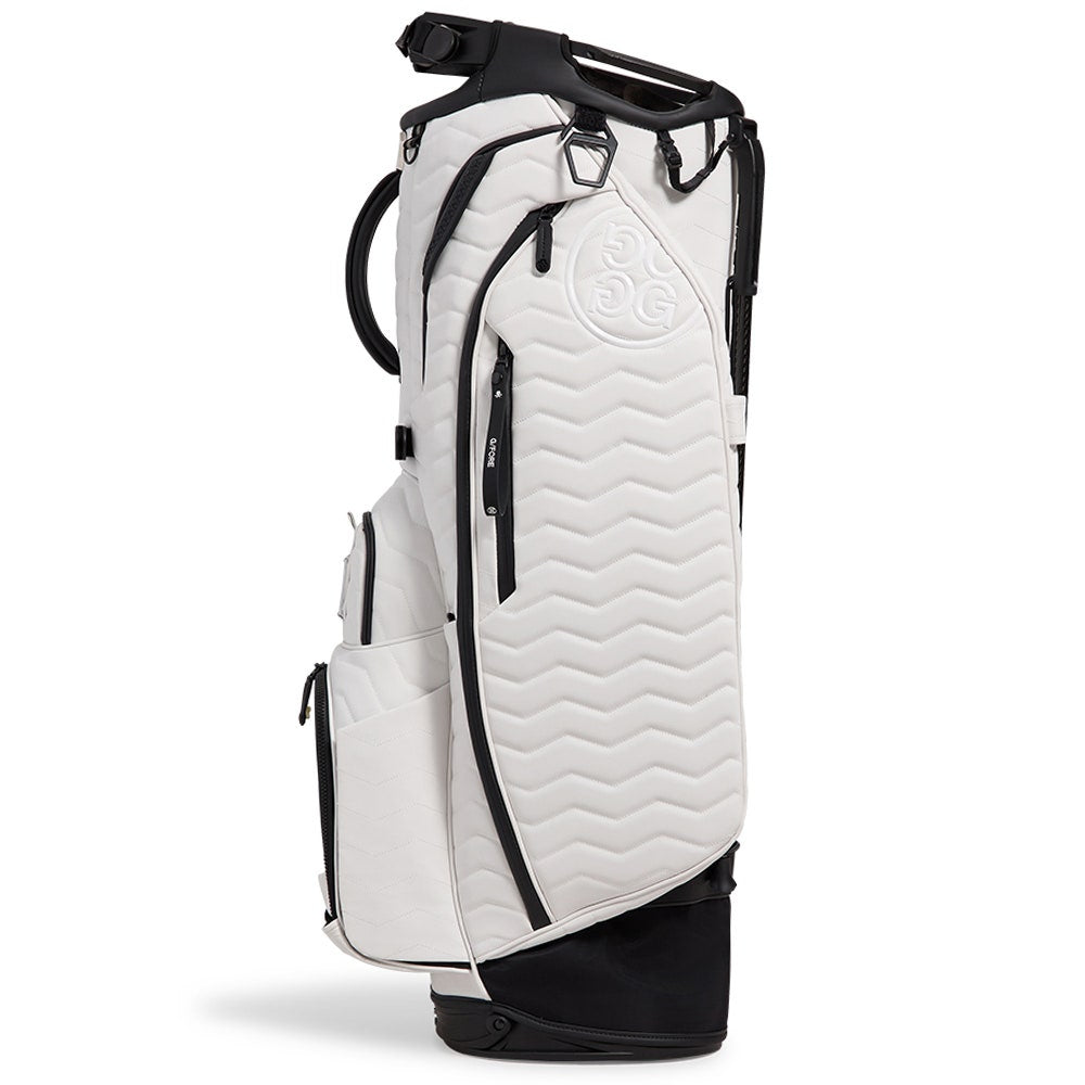 G/FORE Golf Bag - Quilted Transporter Tour Stand - Snow SS26