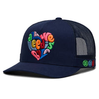 G/FORE Golf Cap - All We Need Is Golf Trucker - Twilight Multi FA25