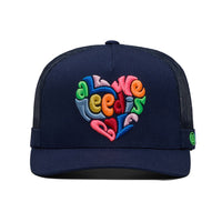 G/FORE Golf Cap - All We Need Is Golf Trucker - Twilight Multi FA25
