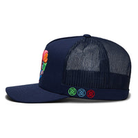 G/FORE Golf Cap - All We Need Is Golf Trucker - Twilight Multi FA25