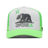 G/FORE Golf Cap - Cali Bear Trucker - Gecko FA25