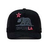 G/FORE Golf Cap - Cali Bear Trucker - Onyx - Knockout Pink FA25