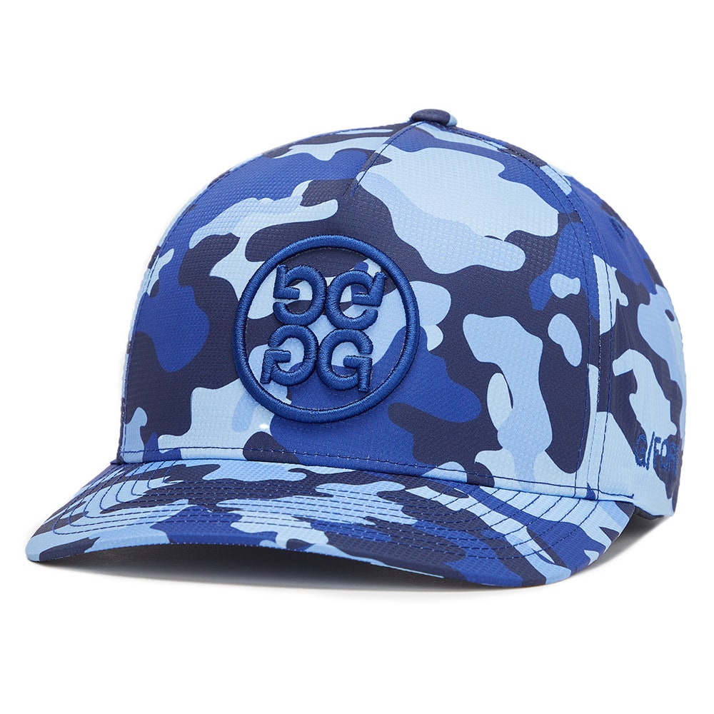 G/FORE Golf Cap - Camo Circle G'S Snapback - Space Blue Camo SS25