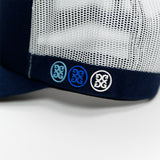 G/FORE Golf Cap - Camo Skull & T's Trucker - Twilight FA25