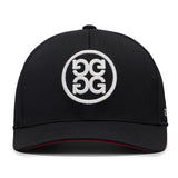 G/FORE Golf Cap - Circle G'S Chainstitch Snapback - Onyx - Snow 2026