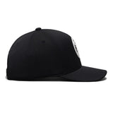 G/FORE Golf Cap - Circle G'S Chainstitch Snapback - Onyx - Snow 2026